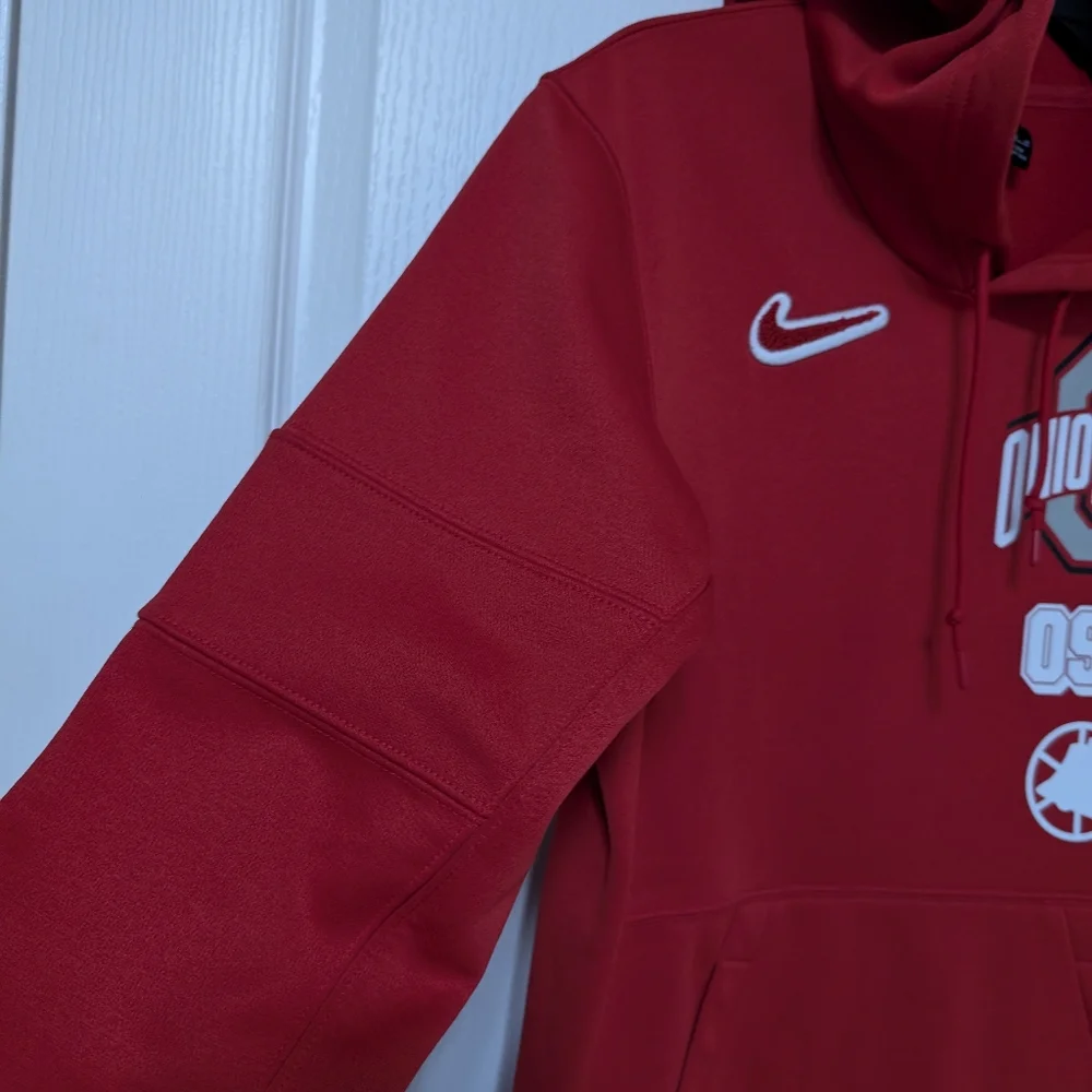 Nike Dri-Fit Ohio State University Red Hoodie. Size XS. Football 🏈